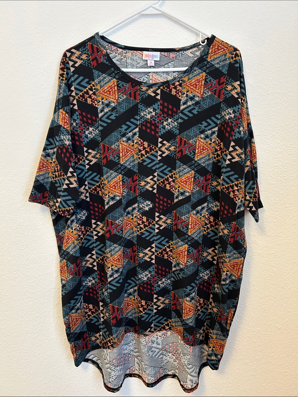 LuLaRoe Geometric Top/Mini Dress